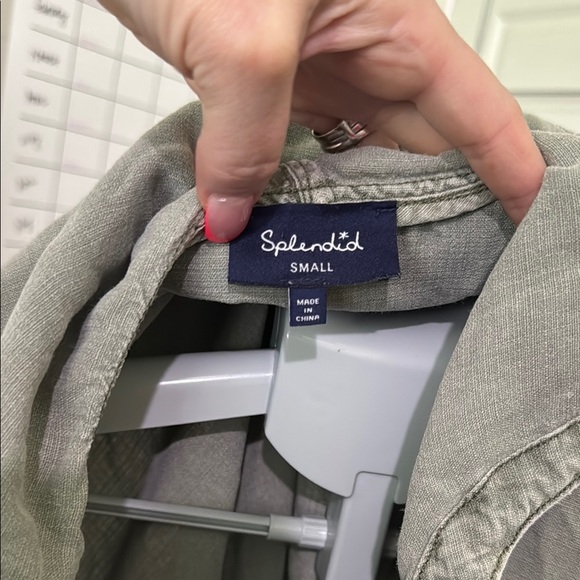 Splendid Bohdi Utility Spring Green Jacket - Picture 6 of 13